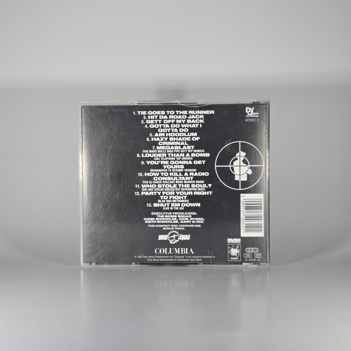 PUBLIC ENEMY - GREATEST MISSES CD