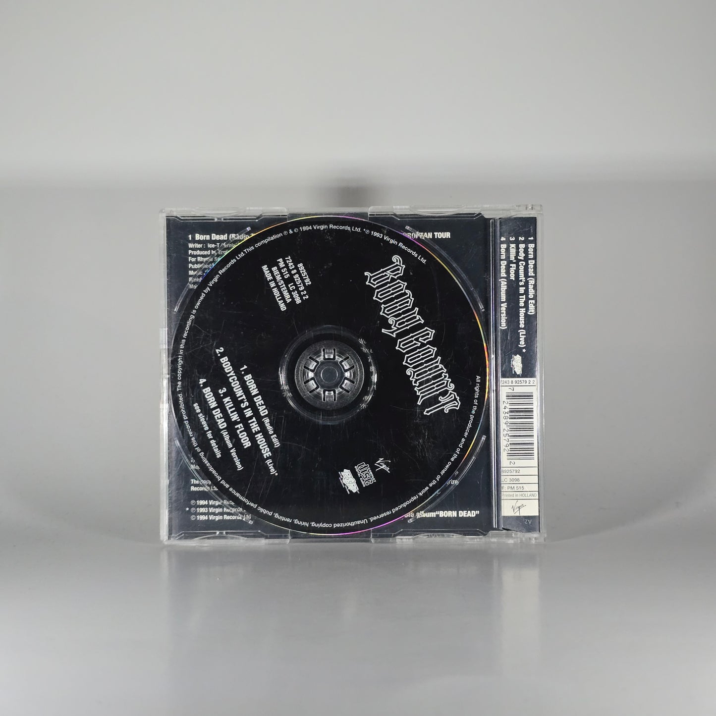 BODY COUNT - BORN DEAD CD MAXI-SINGLE