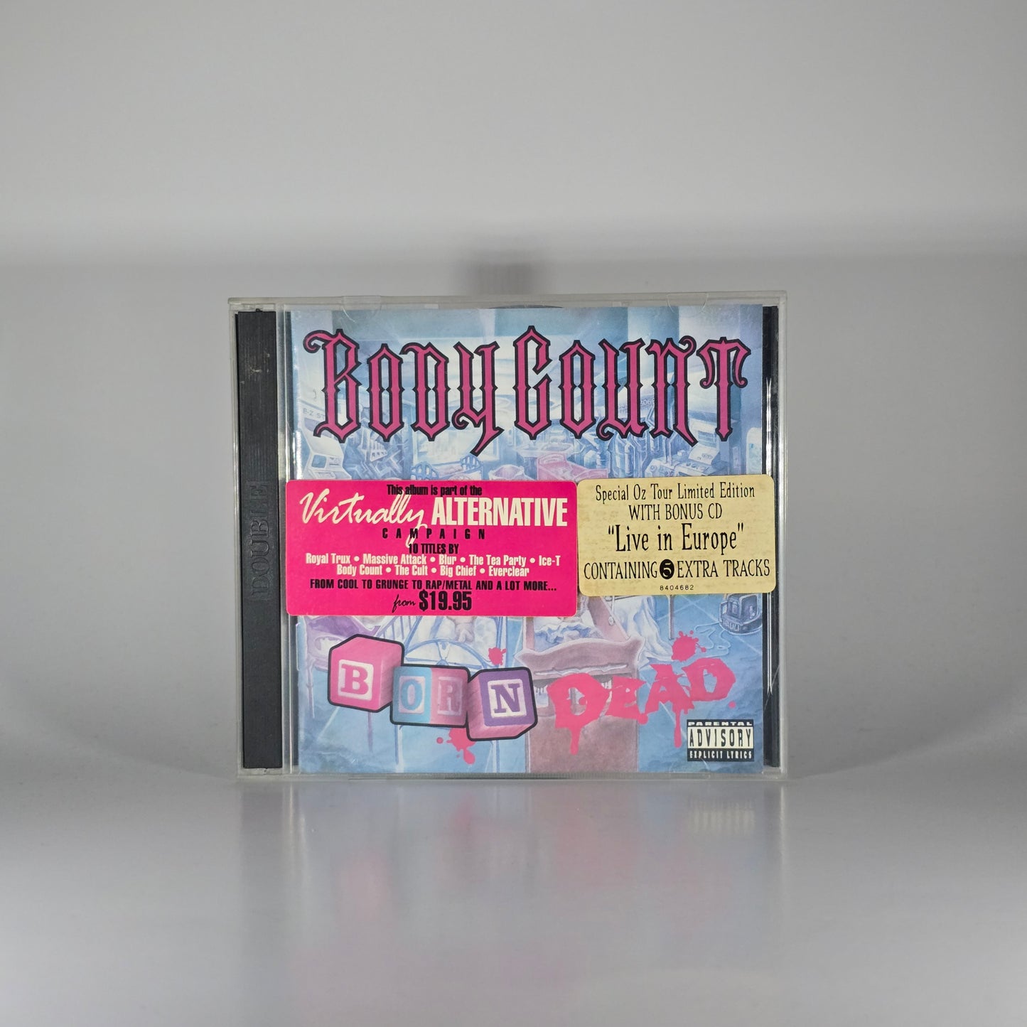 BODY COUNT - BORN DEAD / LIVE IN EUROPE (2XCD) LIMITED EDITION