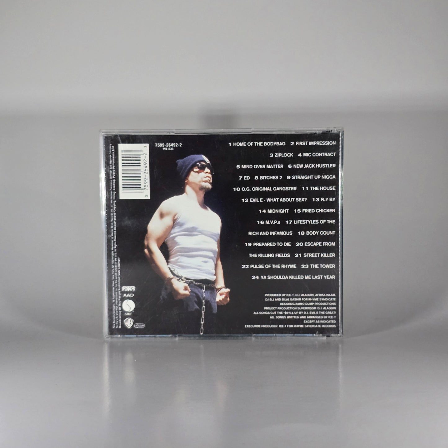 ICE-T - O.G. ORIGINAL GANGSTER CD