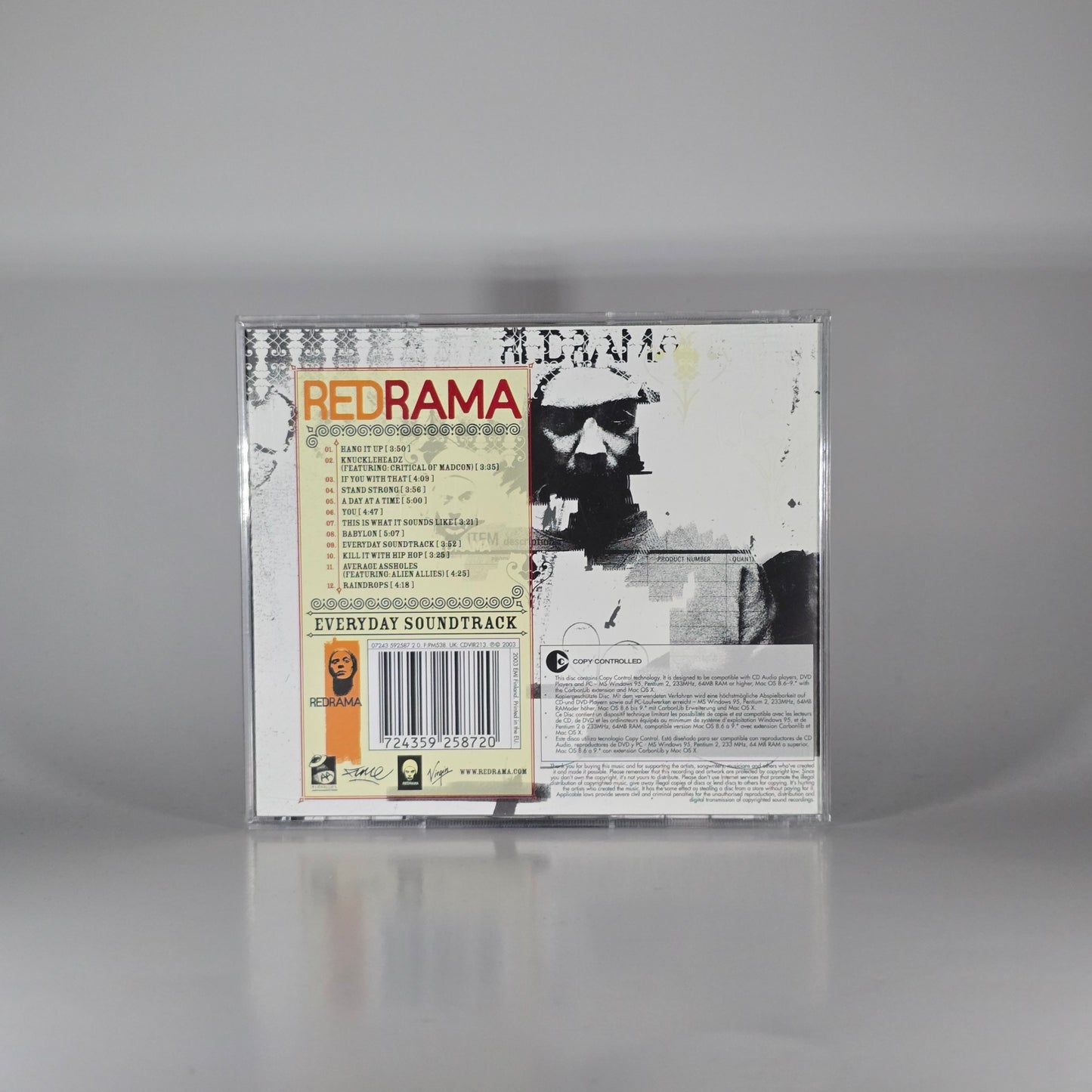 REDRAMA - EVERYDAY SOUNDTRACK CD
