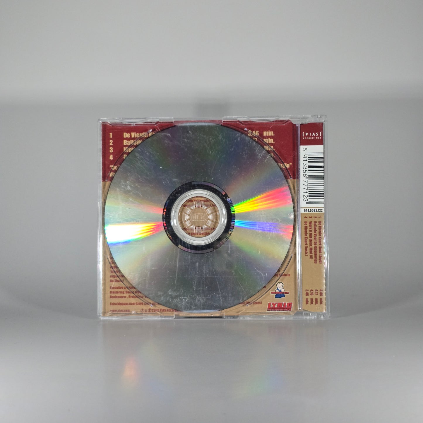 BRAINPOWER - DE VIERDE KAART CD MAXI-SINGLE