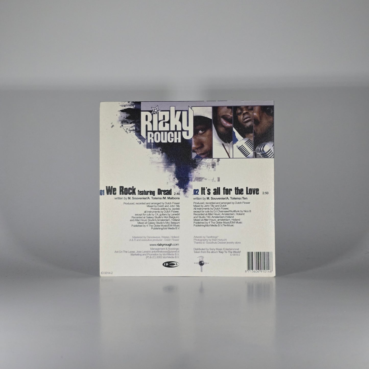 RIZKY ROUGH - WE ROCK CD SINGLE