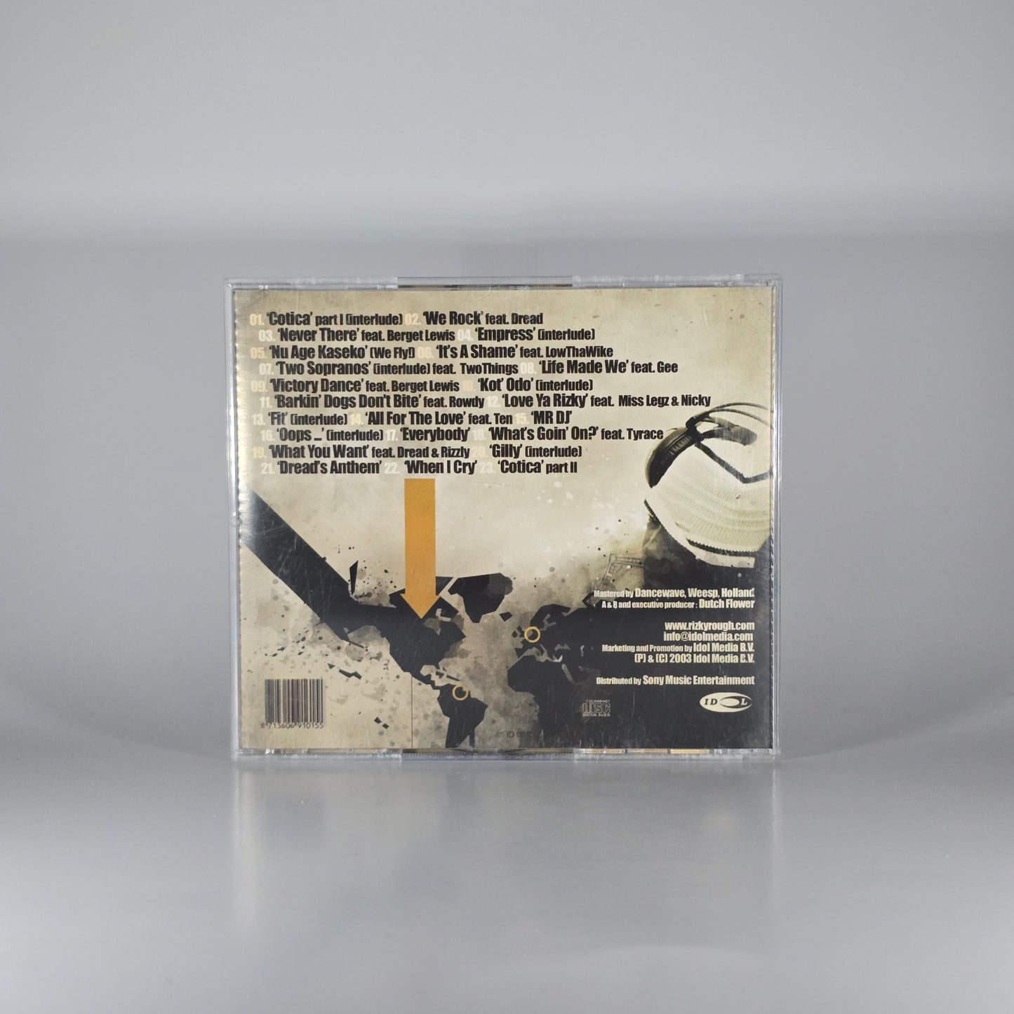 RIZKY ROUGH - KEY TO THE WORLD CD
