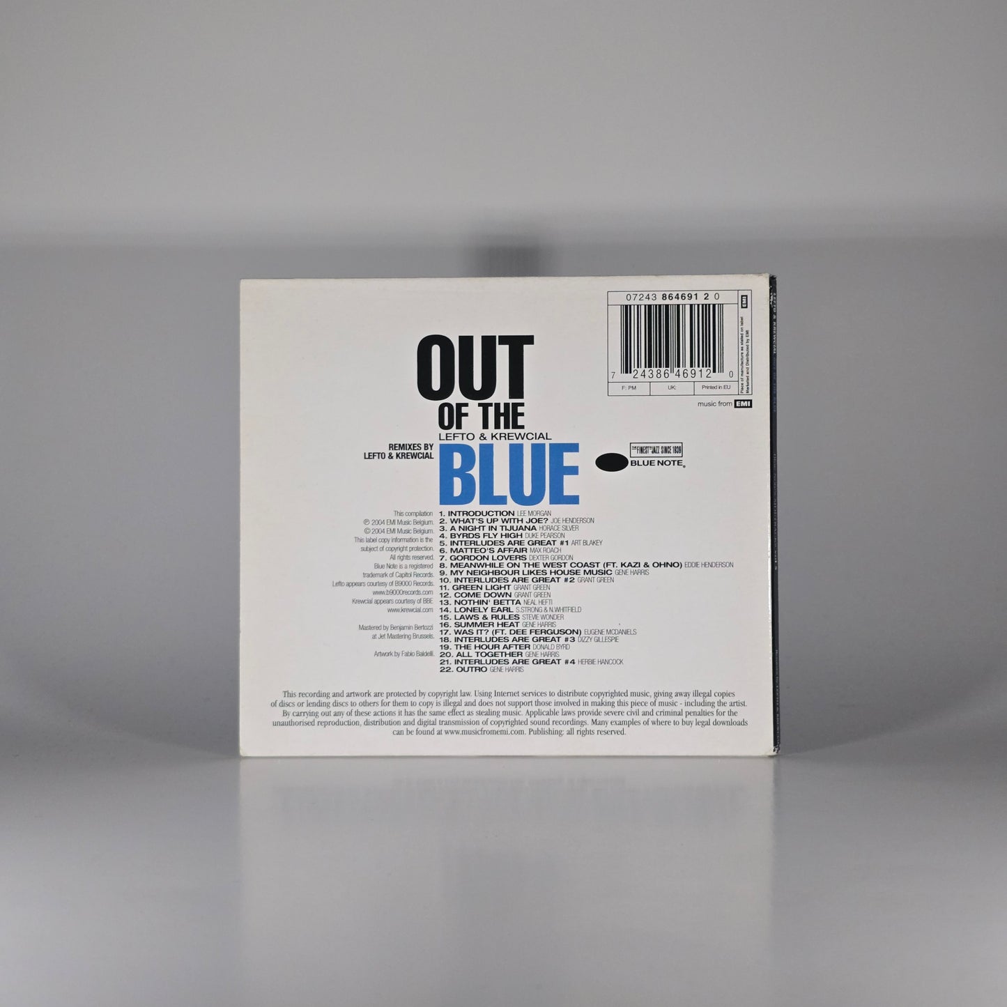 LEFTO & KREWCIAL - BLUE NOTE'S SIDETRACKS VOL. 5, OUT OF THE BLUE CD