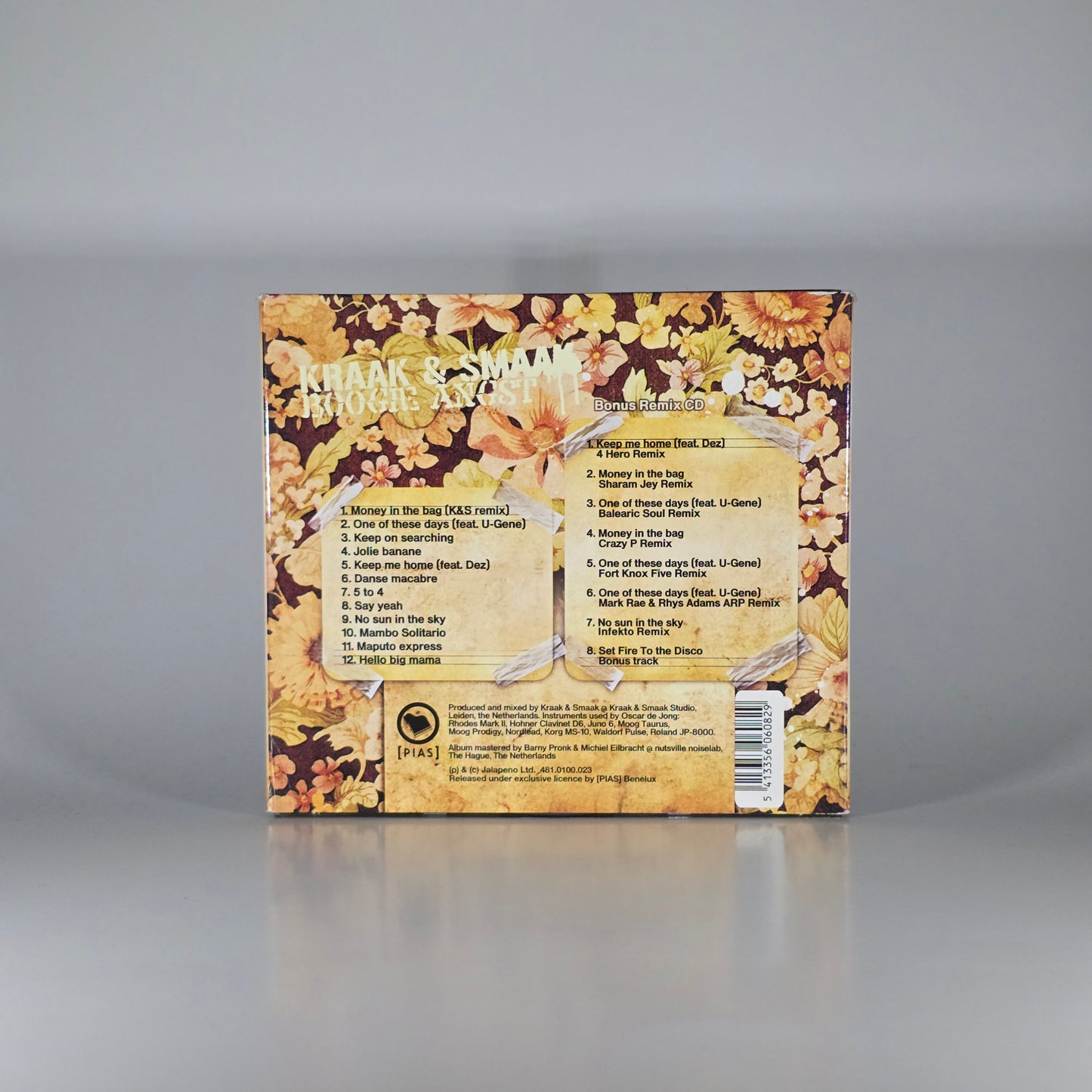 KRAAK & SMAAK - BOOGIE ANGST, LIMITED EDITION 2XCD