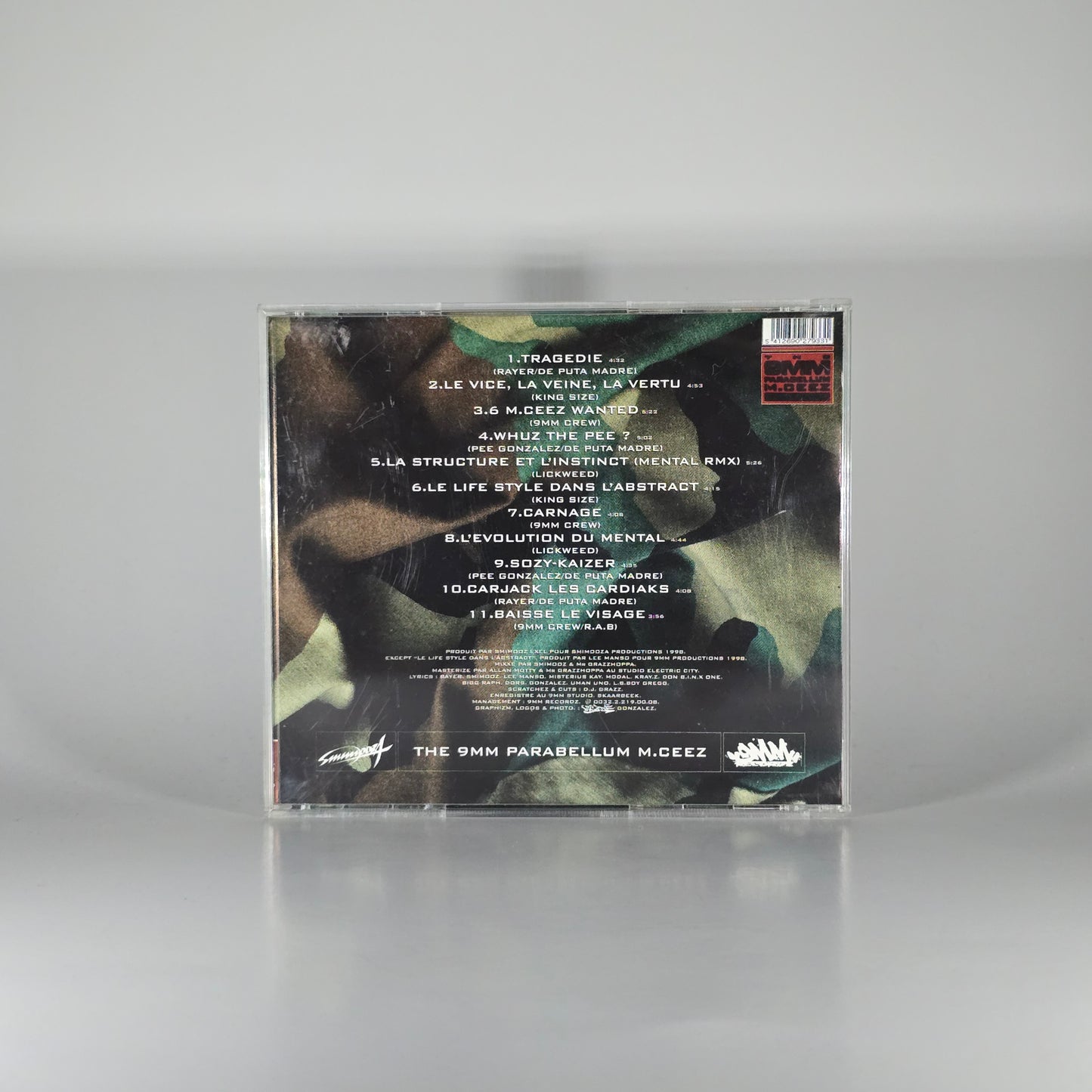 THE 9MM PARABELLUM M.CEEZ - THE 9MM PARABELLUM M.CEEZ CD