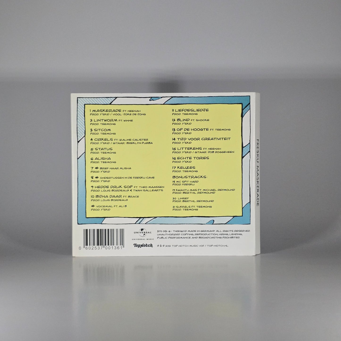 FRESKU - MASKERADE CD