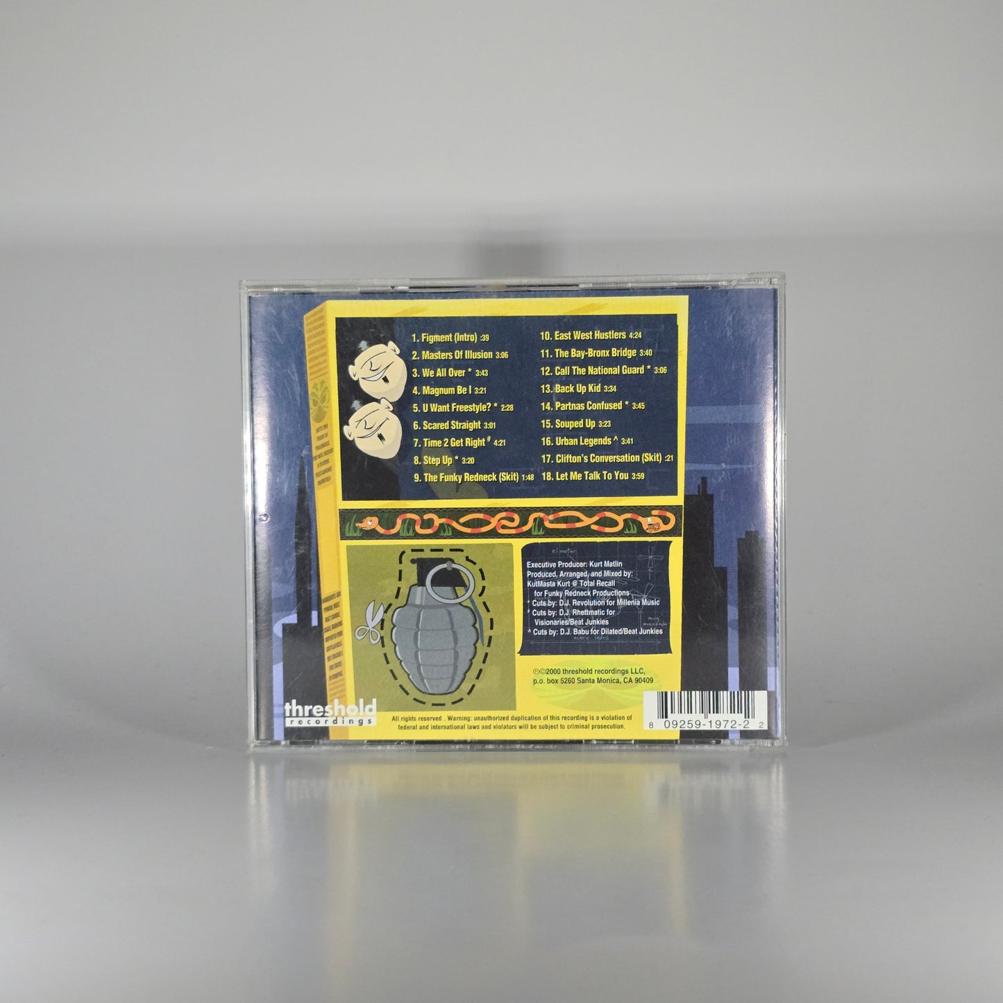 KUTMASTA KURT PRESENTS MASTERS OF ILLUSION CD