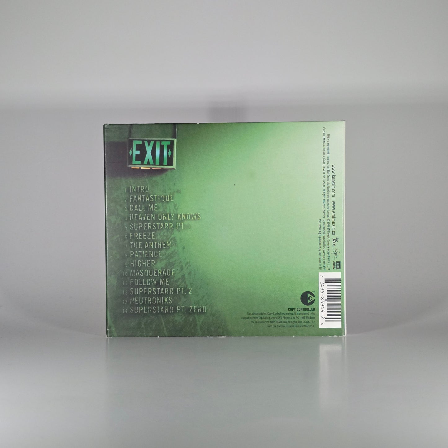K-OS - EXIT CD