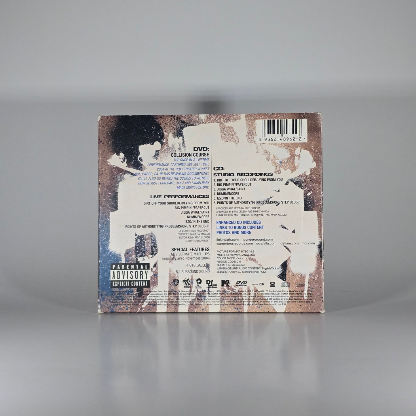 JAY-Z & LINKIN PARK - COLLISION COURSE CD + DVD