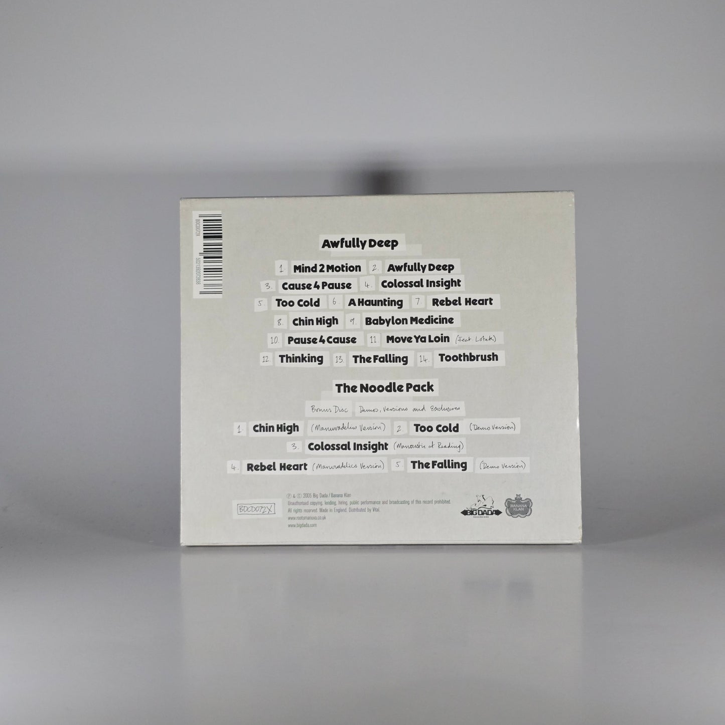 ROOTS MANUVA - AWFULLY DEEP LIMITED EDITION 2XCD