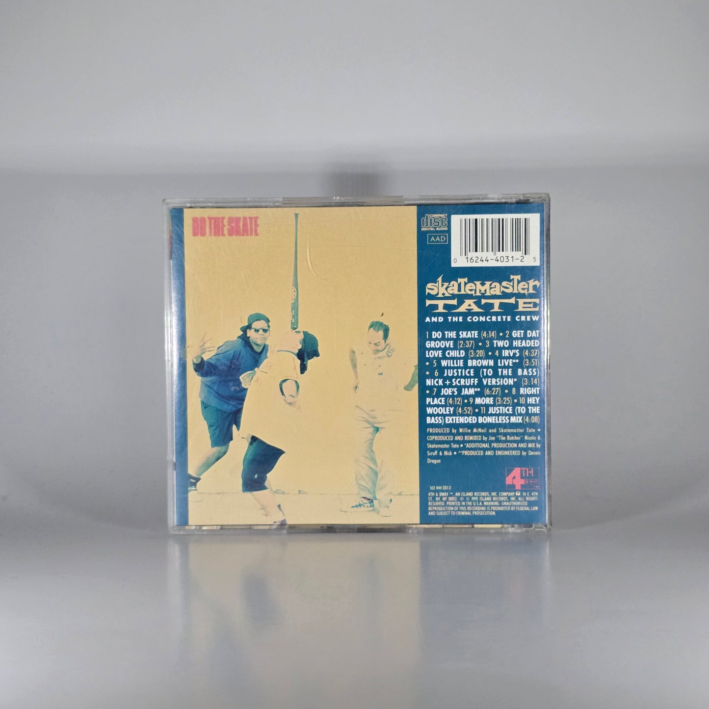 SKATEMASTER TATE AND THE CONCRETE CREW - DO THE SKATE CD