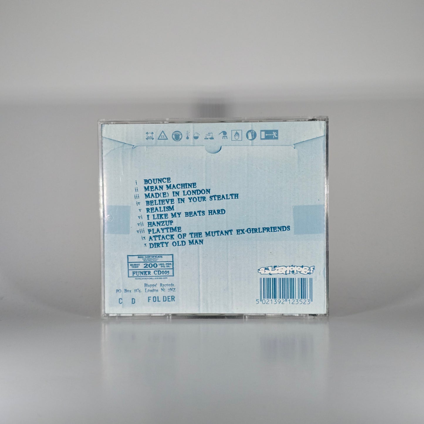 MAD DOCTOR X - DR. X'S HIP HOP EXPERIMENTS ESCAPE FROM THE LAB AND GO ON THE RAMPAGE VOL. 1 CD