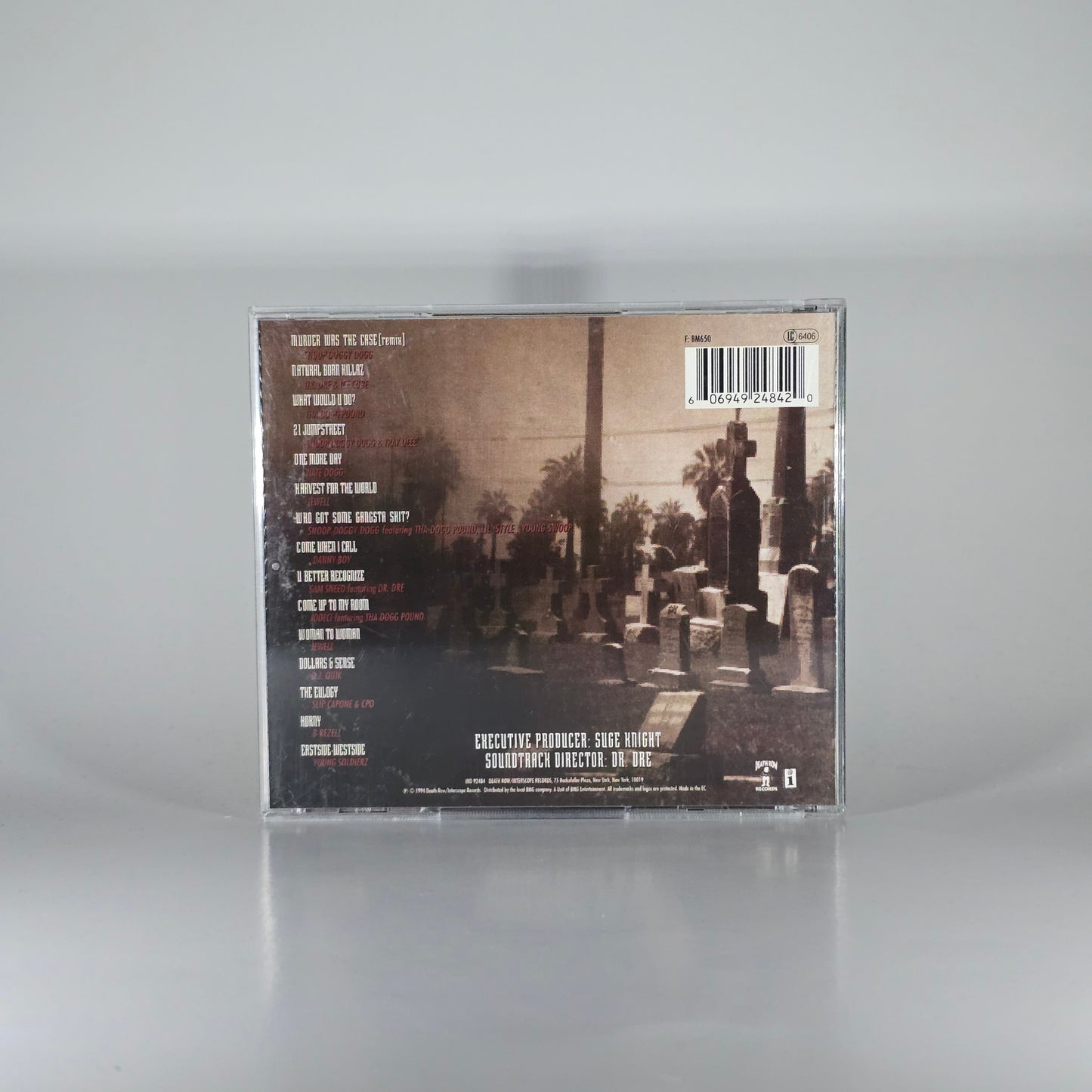 VARIOUS - MURDER WAS THE CASE SOUNDTRACK CD