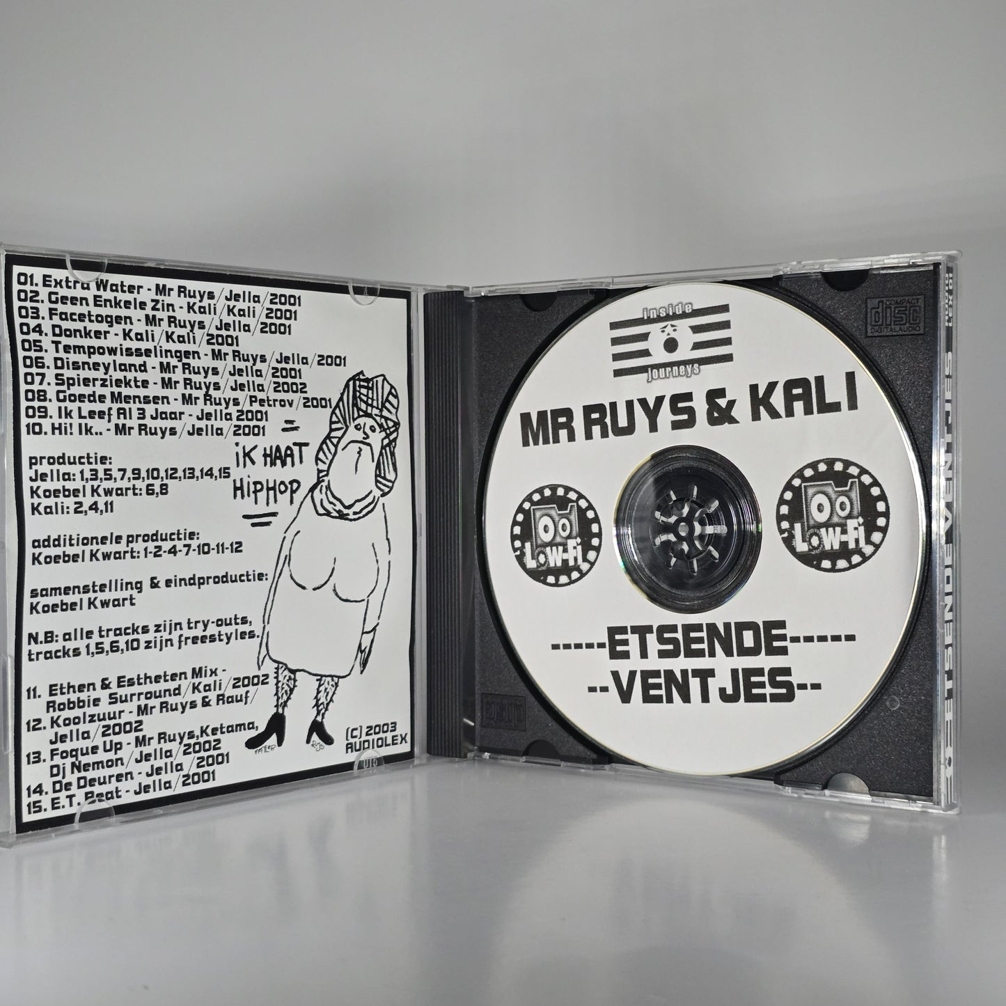 MR. RUYS, KALI ISKARIOT & JELLE - ETSENDE VENTJES CD