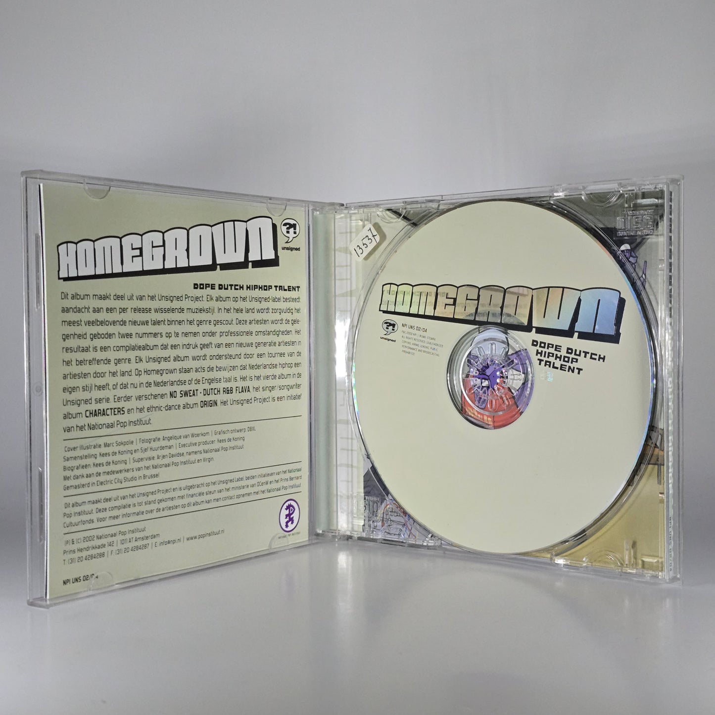 VARIOUS - HOMEGROWN CD