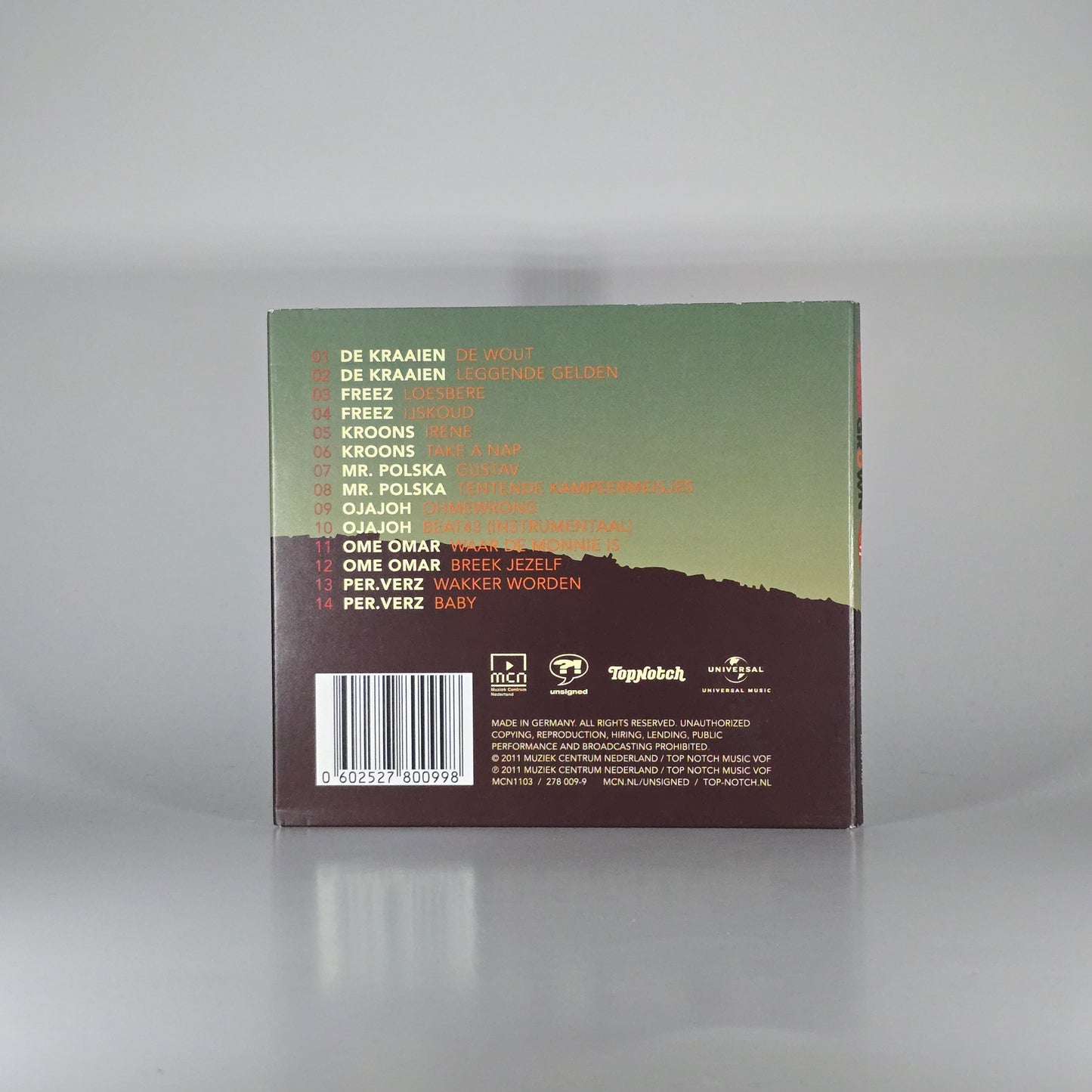 VARIOUS - HOMEGROWN 2011 CD
