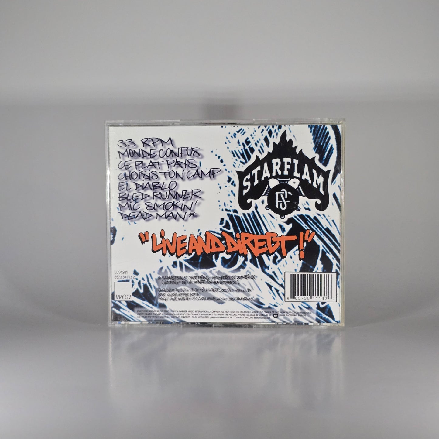 STARFLAM - LIVE & DIRECT CD