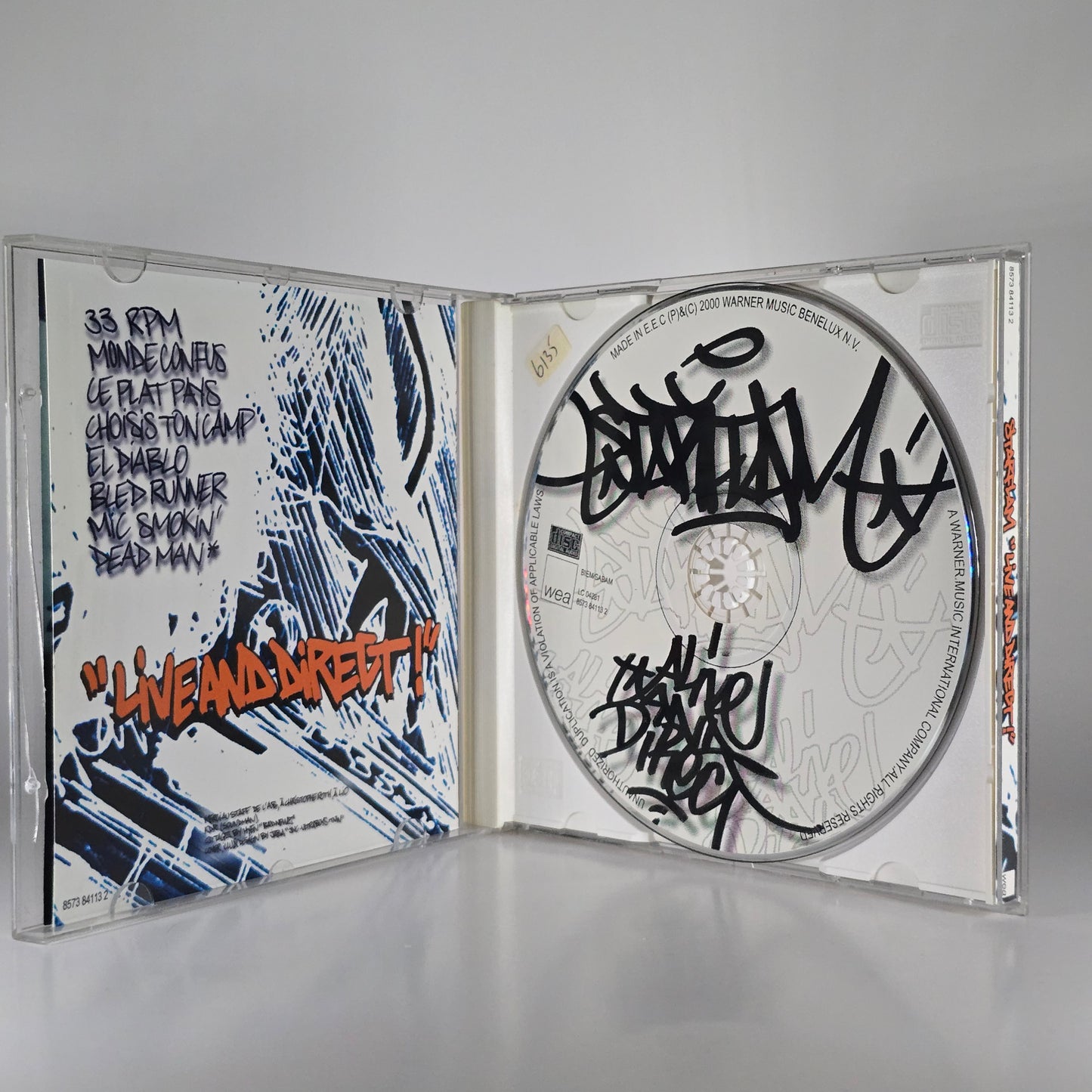 STARFLAM - LIVE & DIRECT CD
