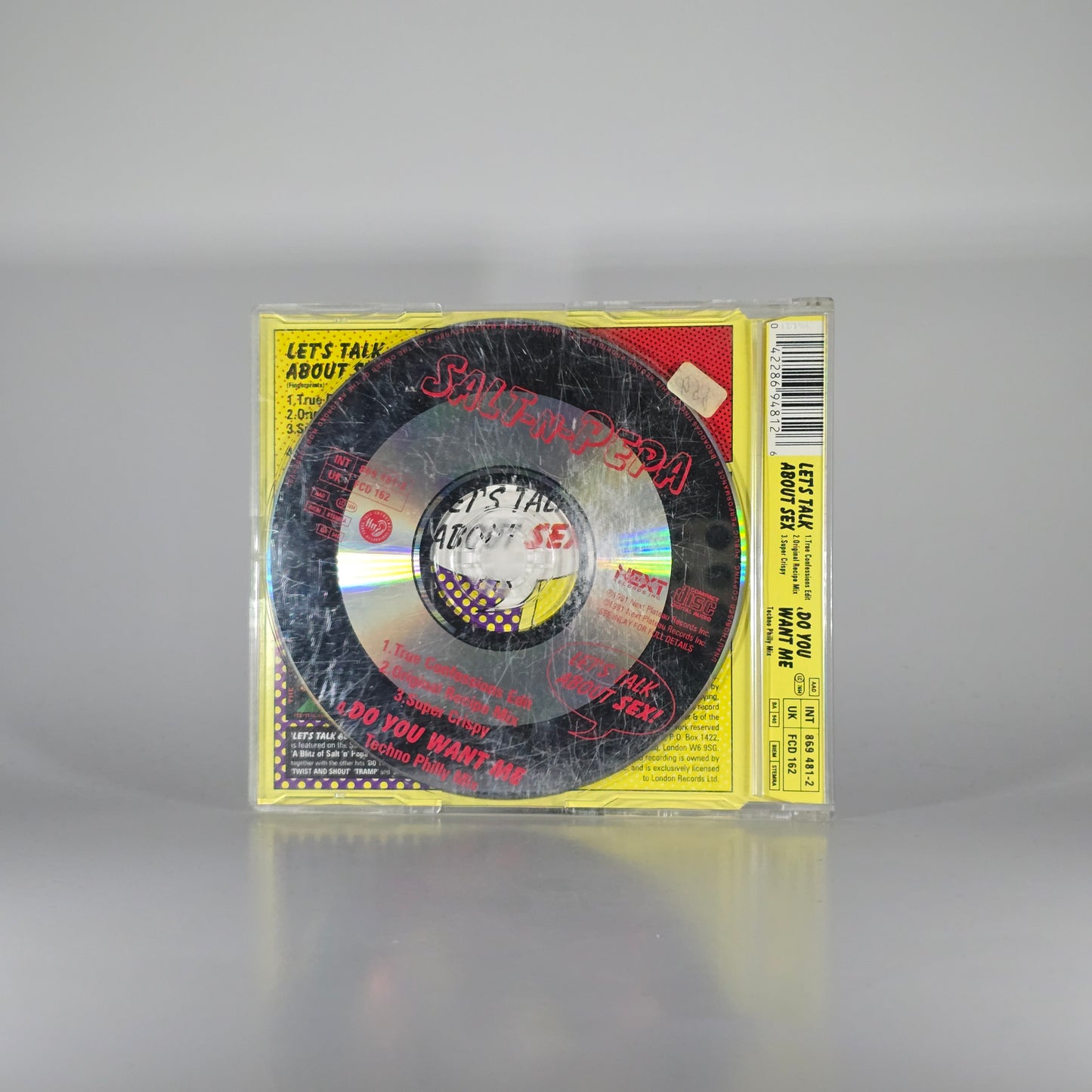 SALT-N-PEPA - LET'S TALK ABOUT SEX! CD MAXI SINGLE