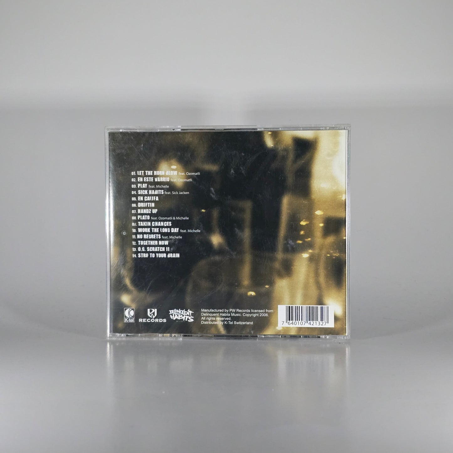 DELINQUENT HABITS - NEW & IMPROVED (SIGNED) CD