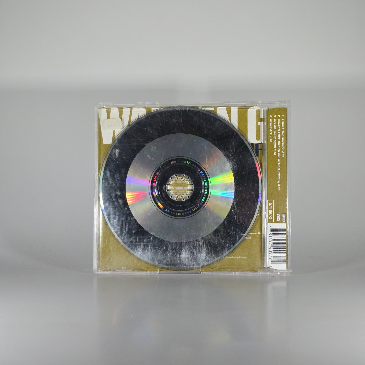 WARREN G & NATE DOGG - I SHOT THE SHERIFF CD MAXI SINGLE