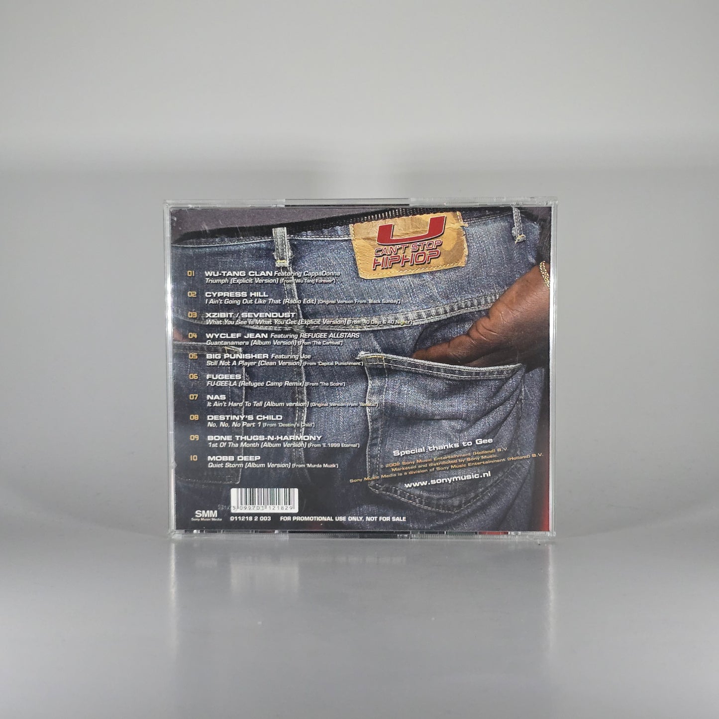 VARIOUS - U CANT STOP HIPHOP CD