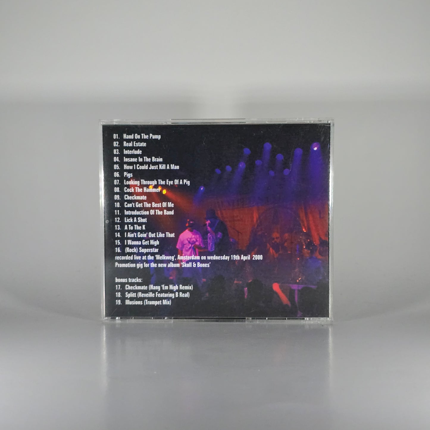 CYPRESS HILL - LIGHTERS UP AMSTERDAM 2000 CD