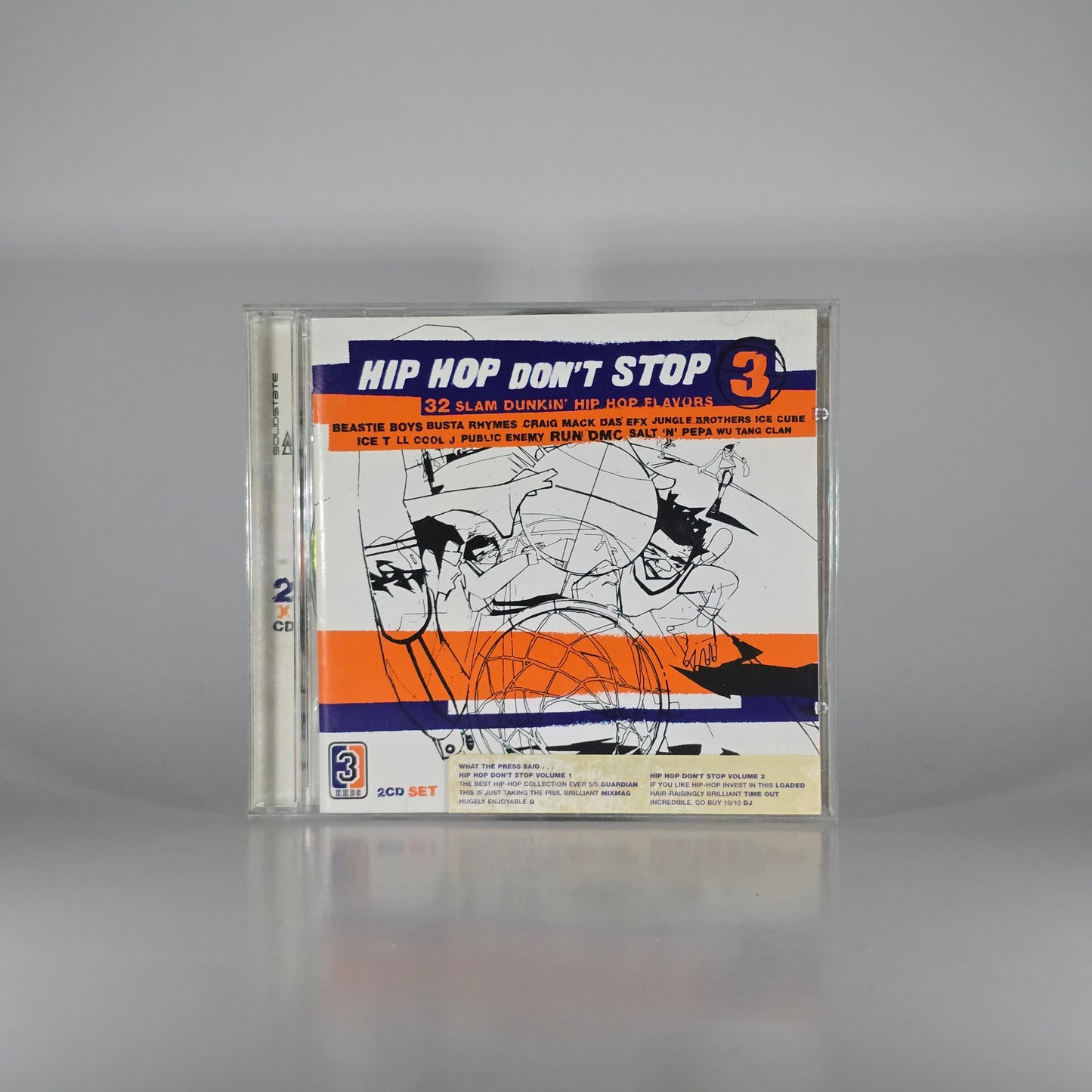 VARIOUS - HIP HOP DON'T STOP VOL. 3 2XCD
