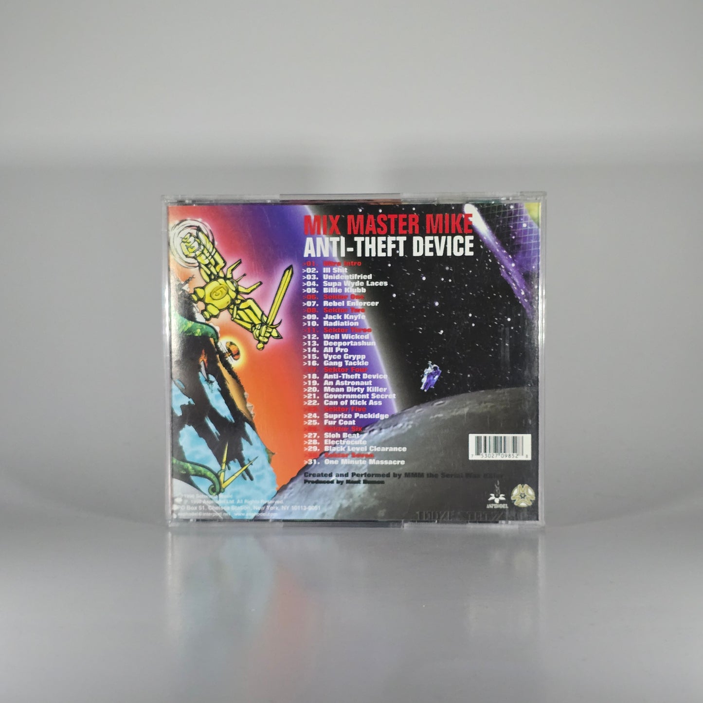 MIX MASTER MIKE - ANTI-THEFT DEVICE CD
