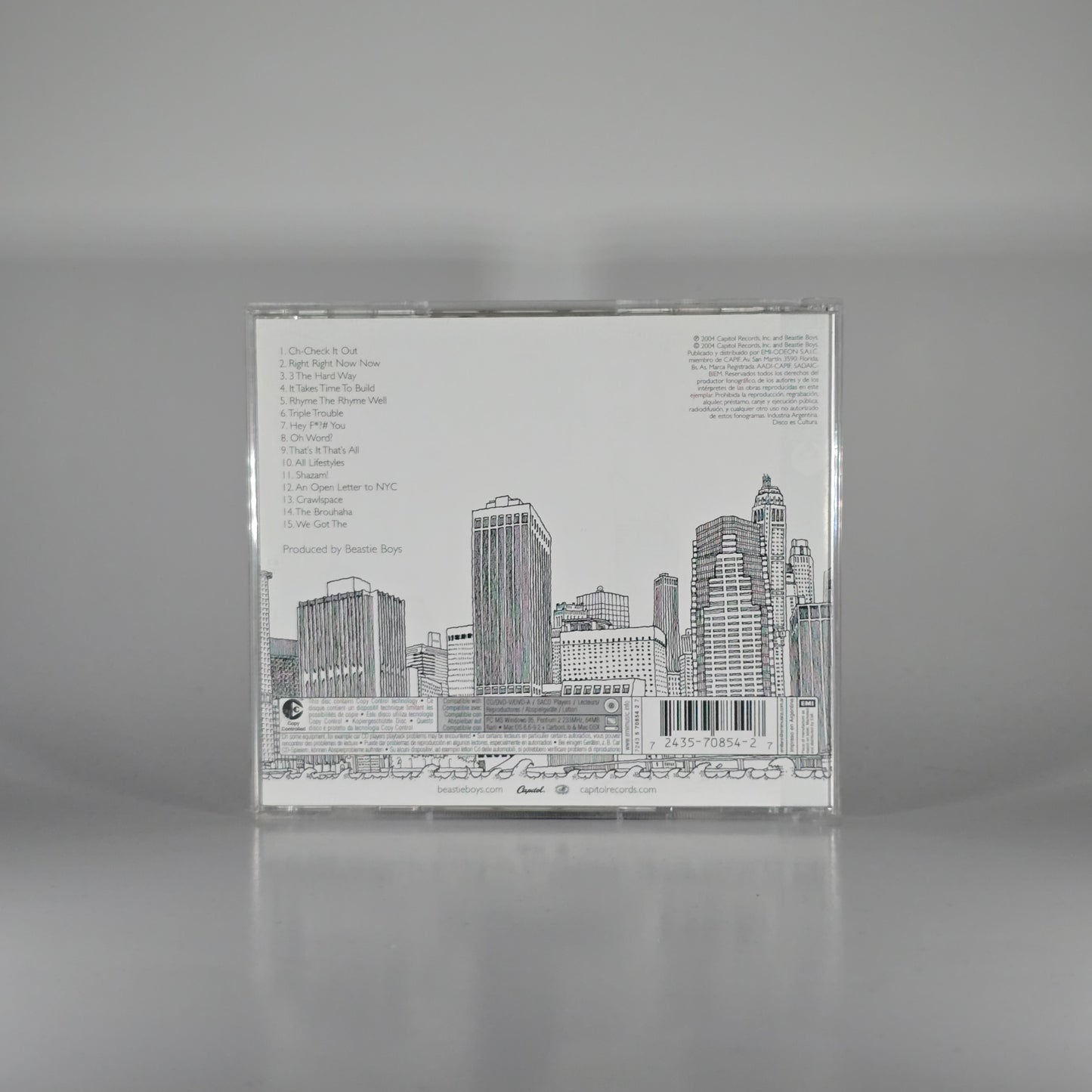 BEASTIE BOYS - TO THE 5 BOROUGHS CD