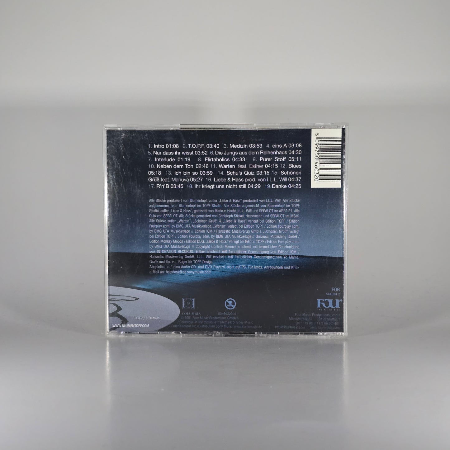 BLUMENTOPF - EINS A CD