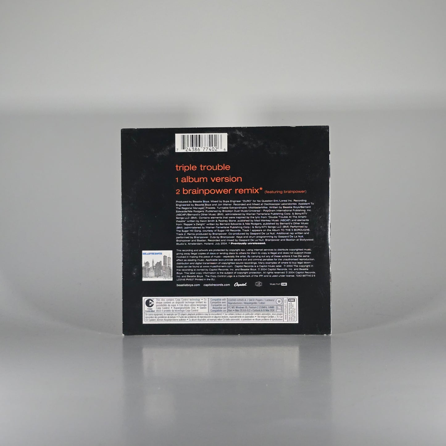 BEASTIE BOYS - TRIPLE TROUBLE CD SINGLE