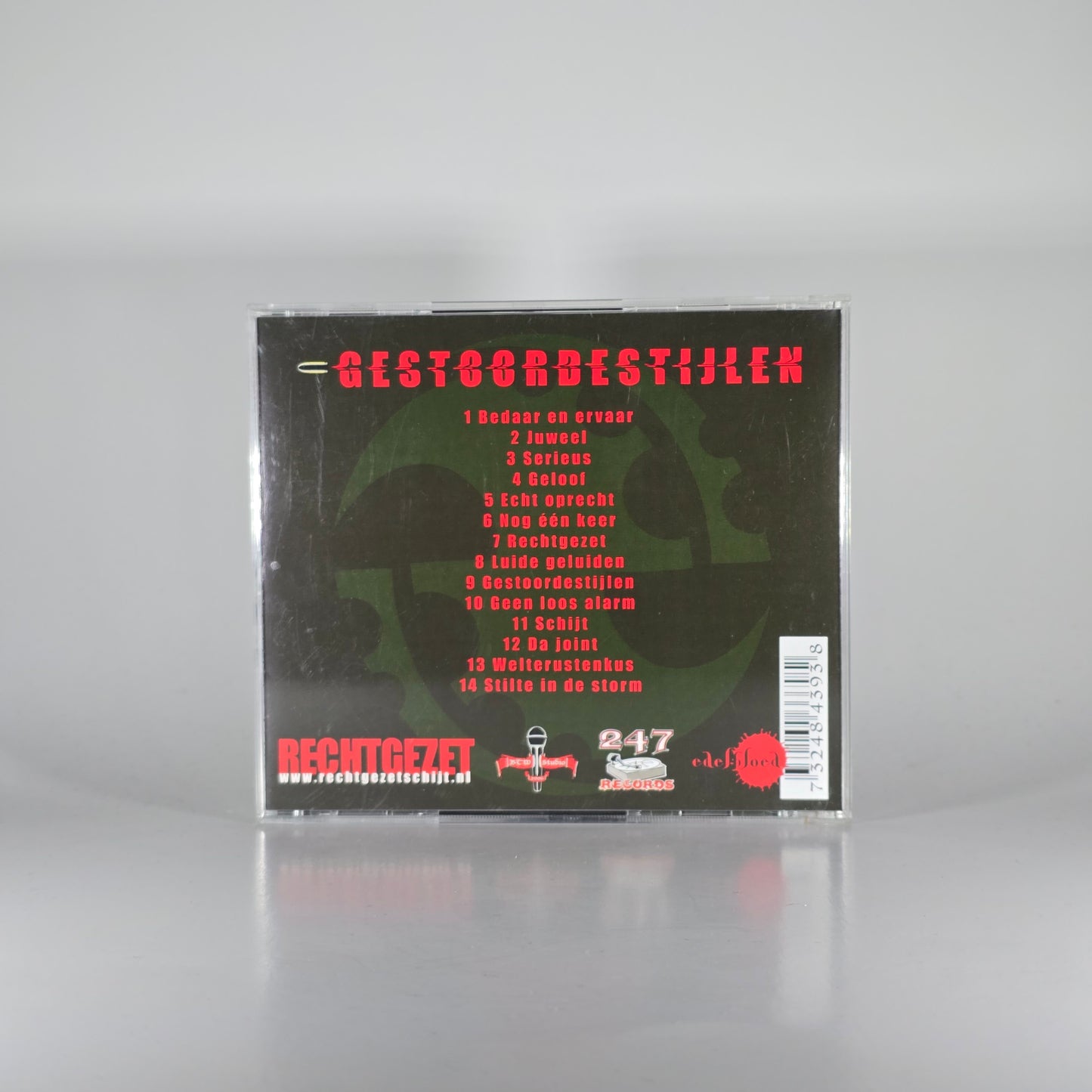 RECHTGEZET - GESTOORDESTIJLEN CD