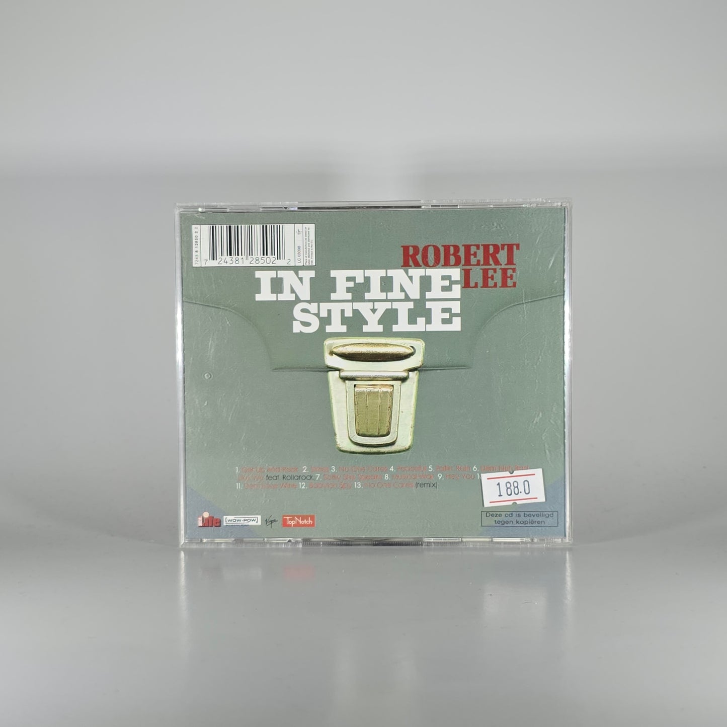 ROBERT LEE - IN FINE STYLE CD