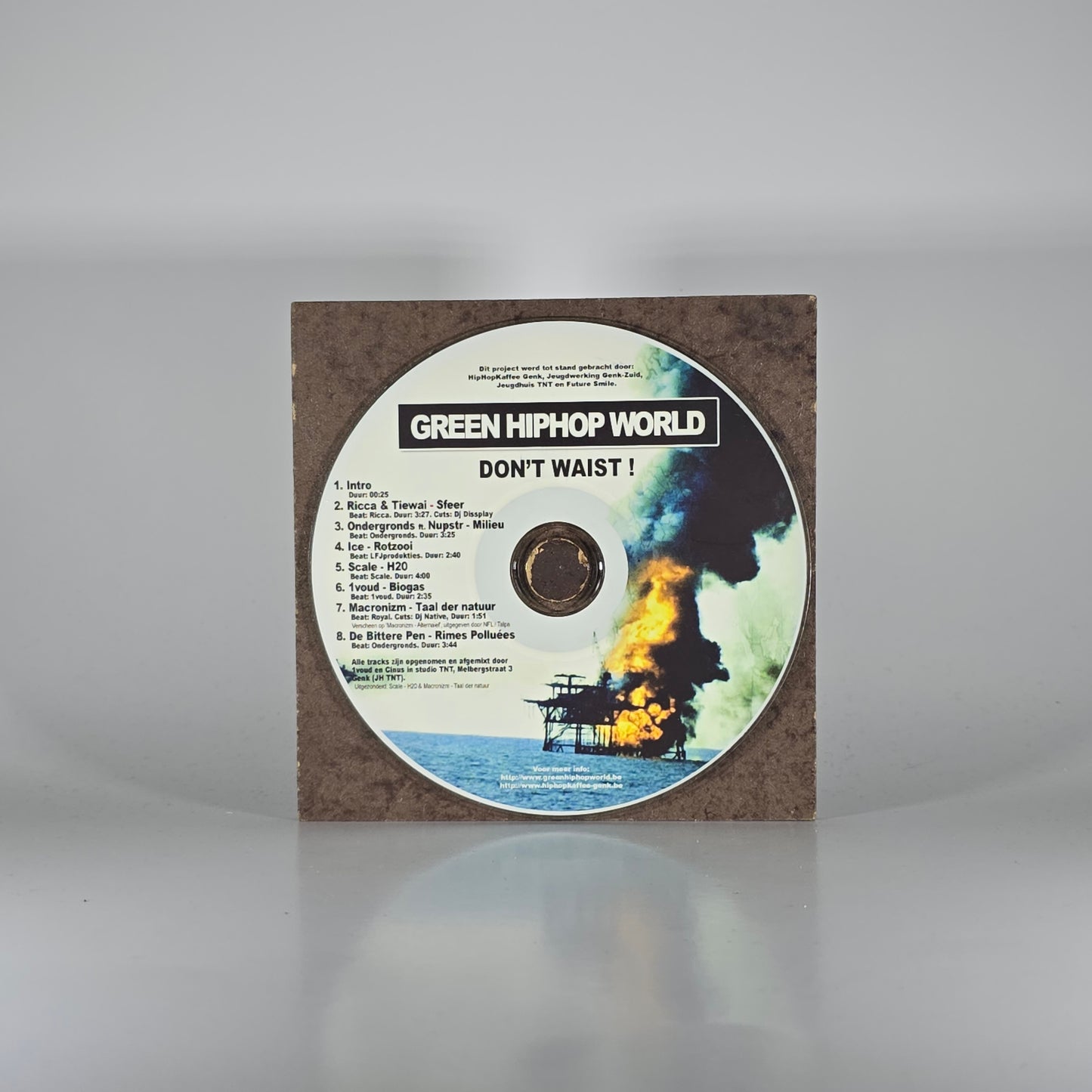 VARIOUS - GREEN HIPHOP WORLD CD
