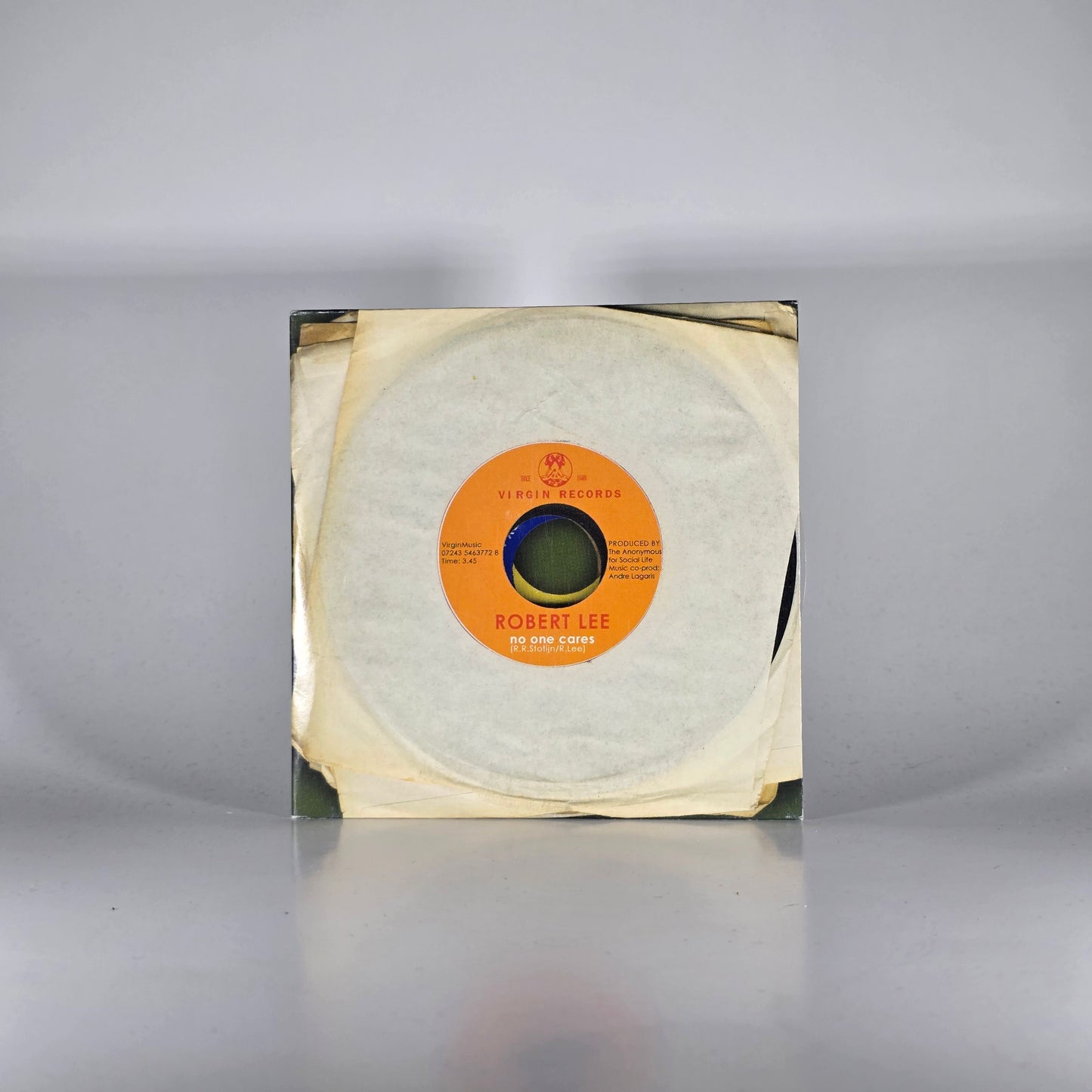 ROBERT LEE - NO ONE CARES CD SINGLE