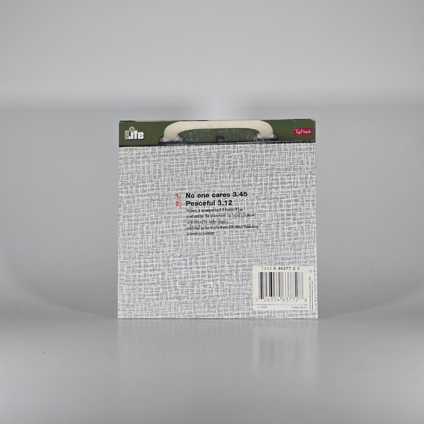 ROBERT LEE - NO ONE CARES CD SINGLE