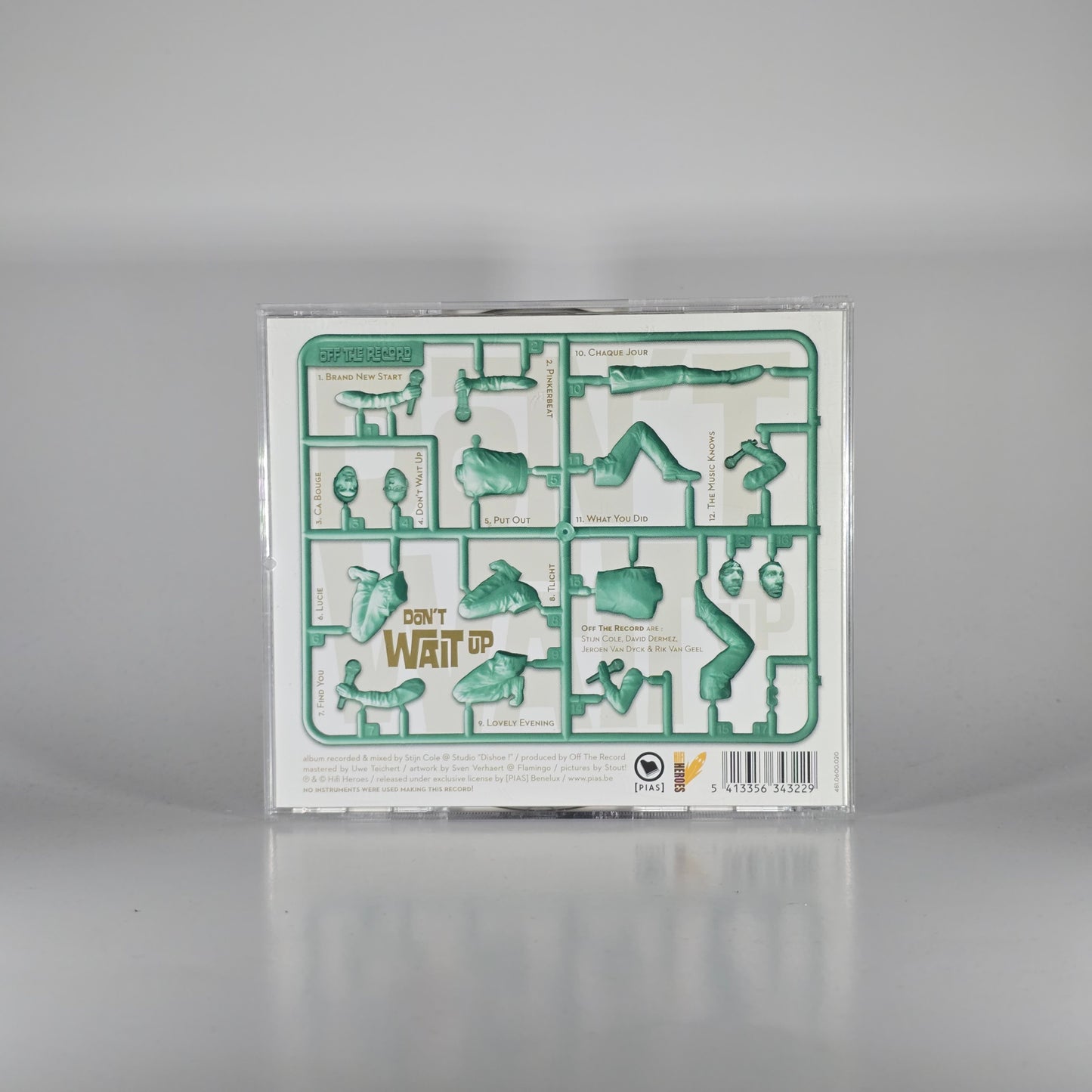 OFF THE RECORD - DON'T WAIT UP CD