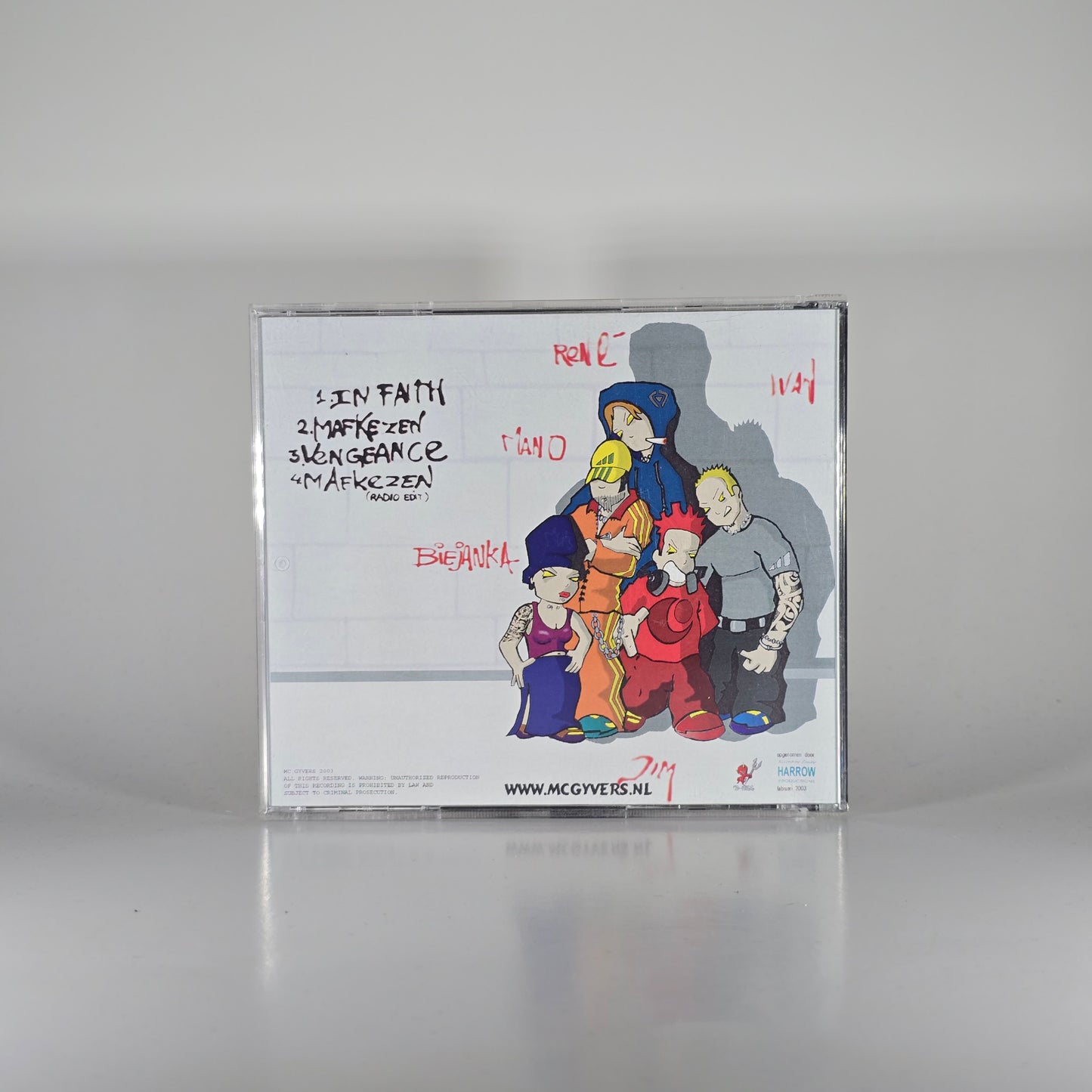 MC GYVERS - 100% MAFKEES CD