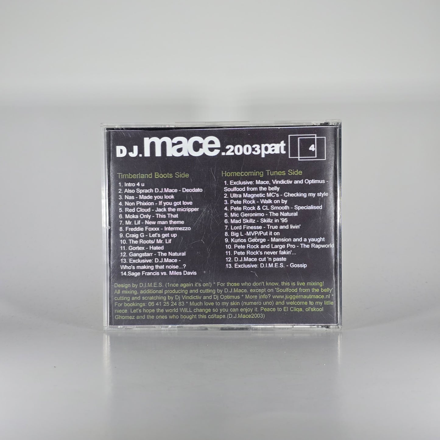 DJ MACE - SHERMAN SOUNDSYSTEM CD