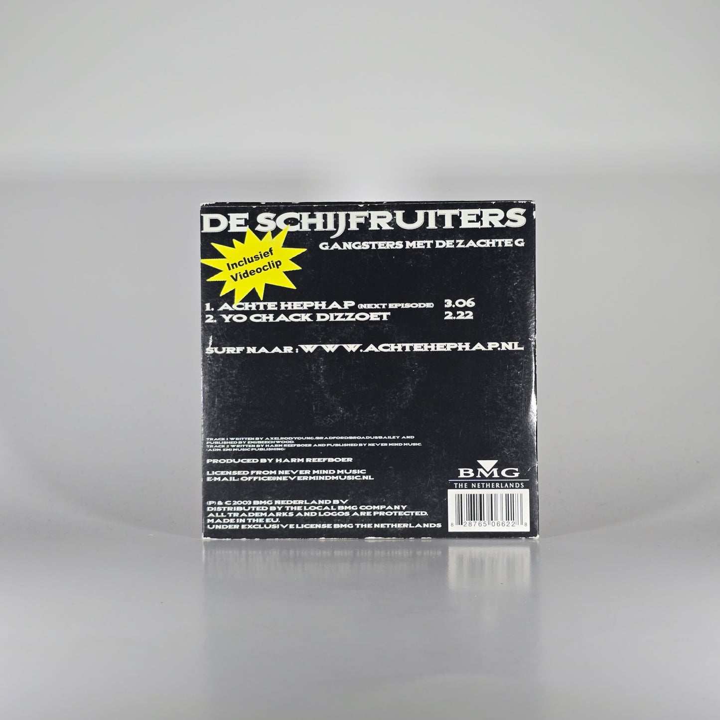 DE SCHIJFRUITERS - ACHTE HEPHAP CD