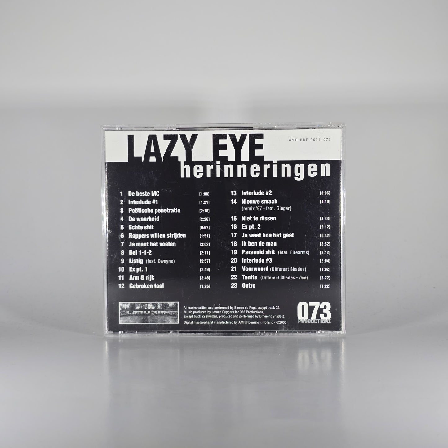 LAZY EYE - HERINNERINGEN CD
