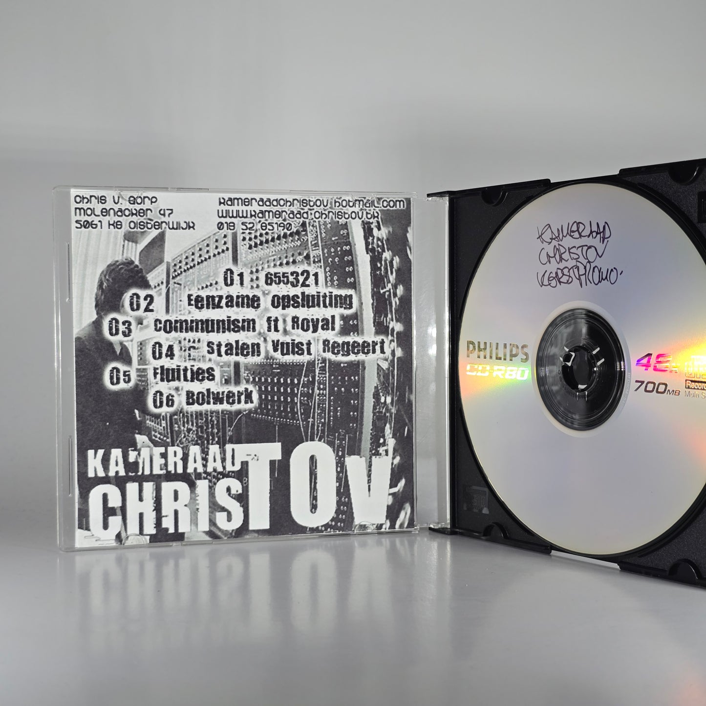 KAMERAAD CHRISTOV - 2003 KERSTPROMO (DEMO) CD