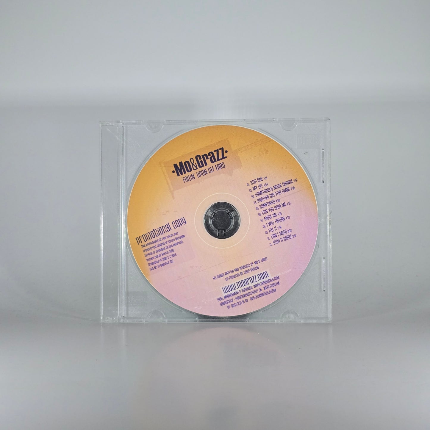 MO & GRAZZ - FALLIN' UPON DEF EARS (PROMO) CD