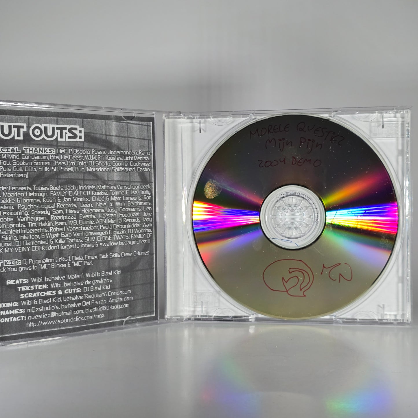 MORELE QUESTIEZ - MIJN PIJN CD