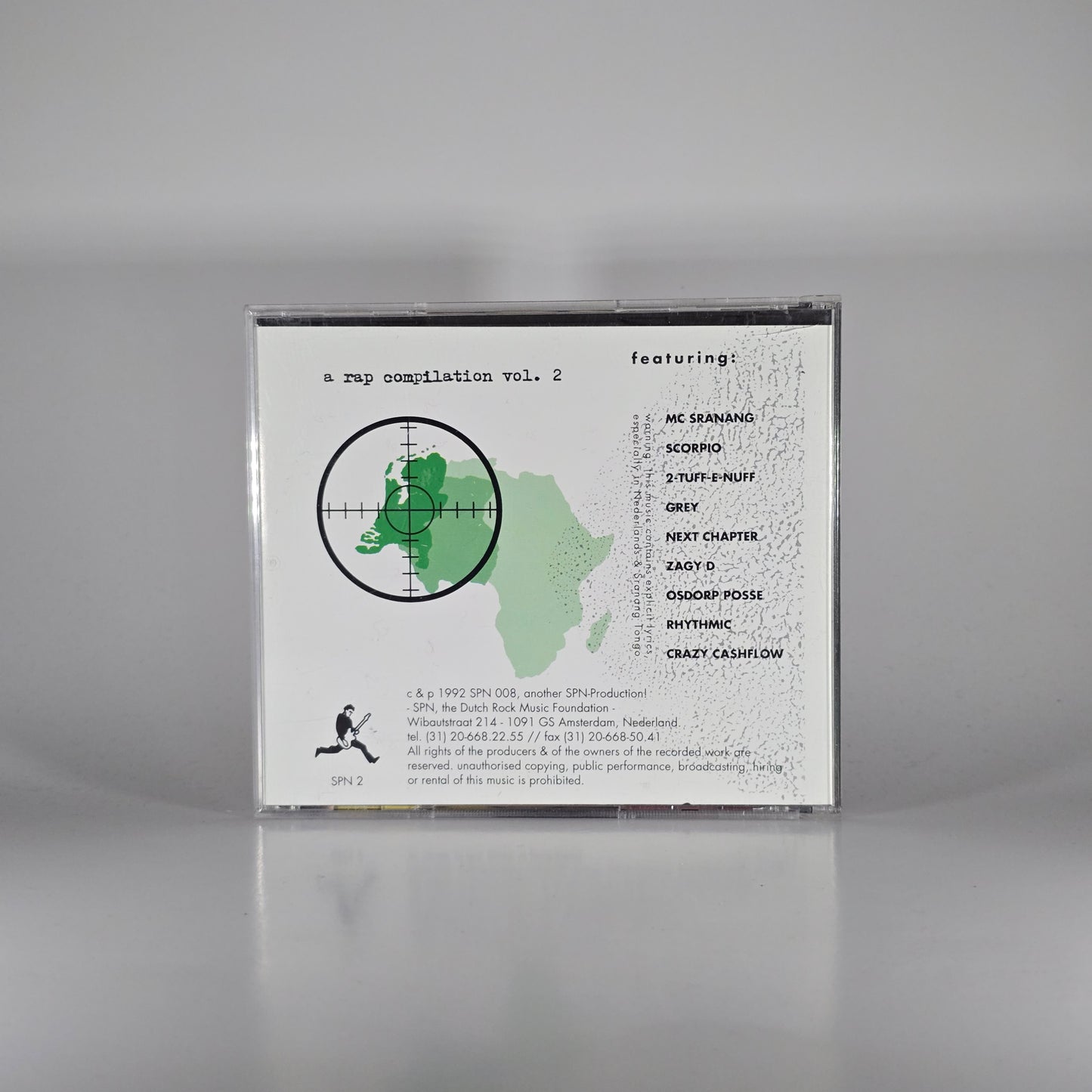 RHYTHM & RHYME, A RAP COMPILATION VOL. 2 CD