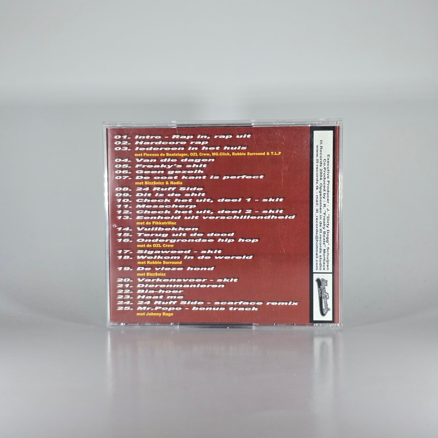 OOSTERALLERASSEMAAS - RAP IN, RAP UIT CD