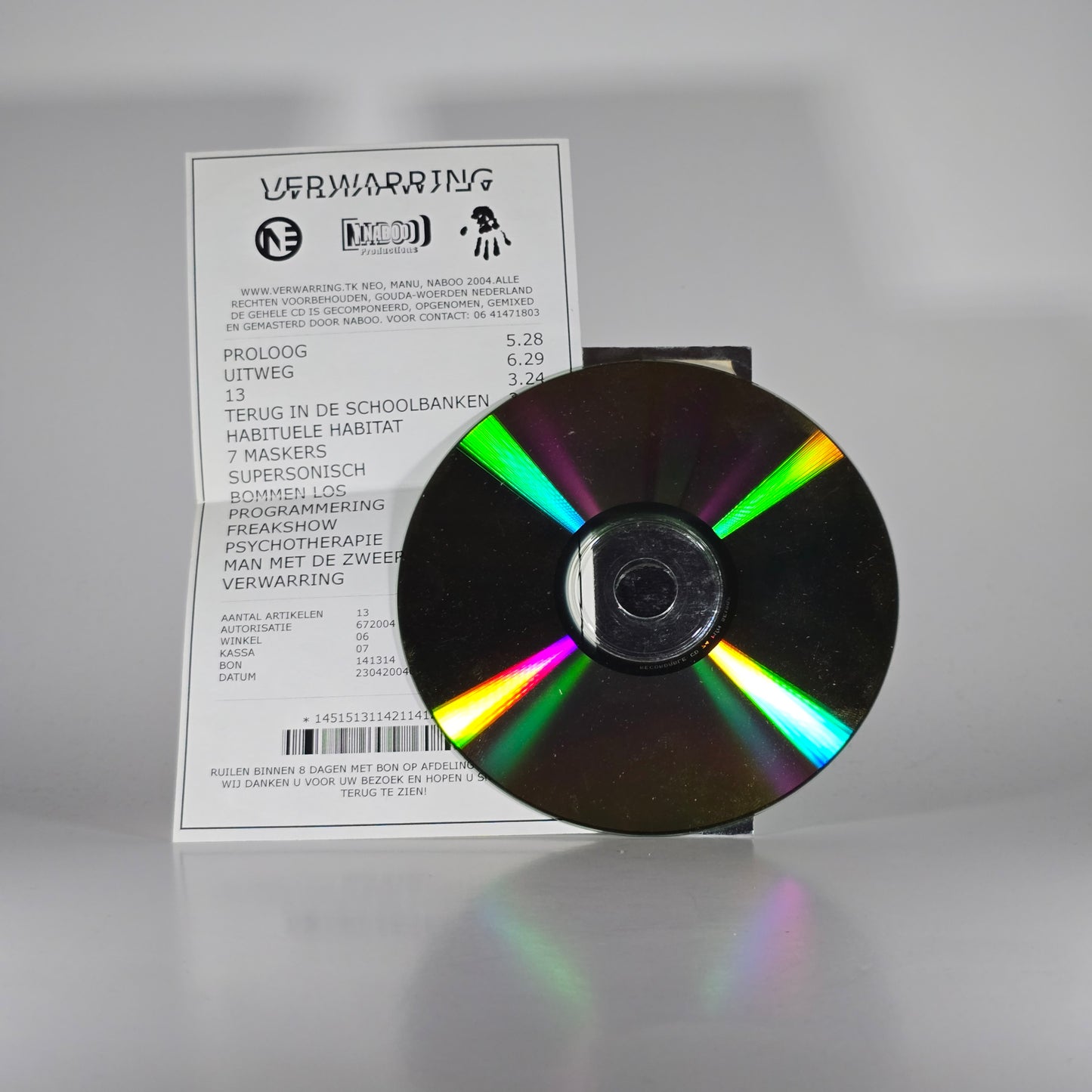 NEO & MANU - VERWARRING CD